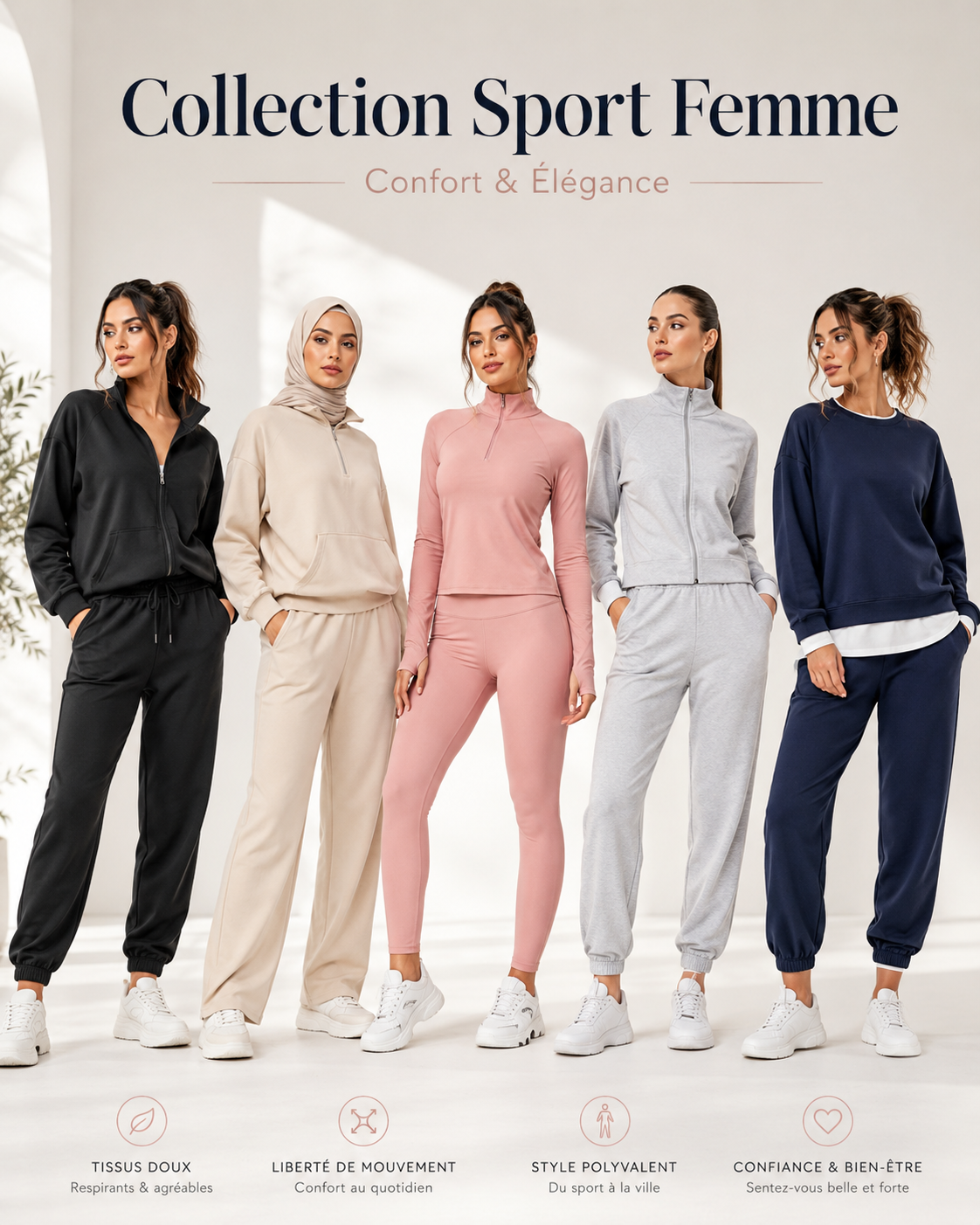 Collection Sport Femme – Confort & Élégance