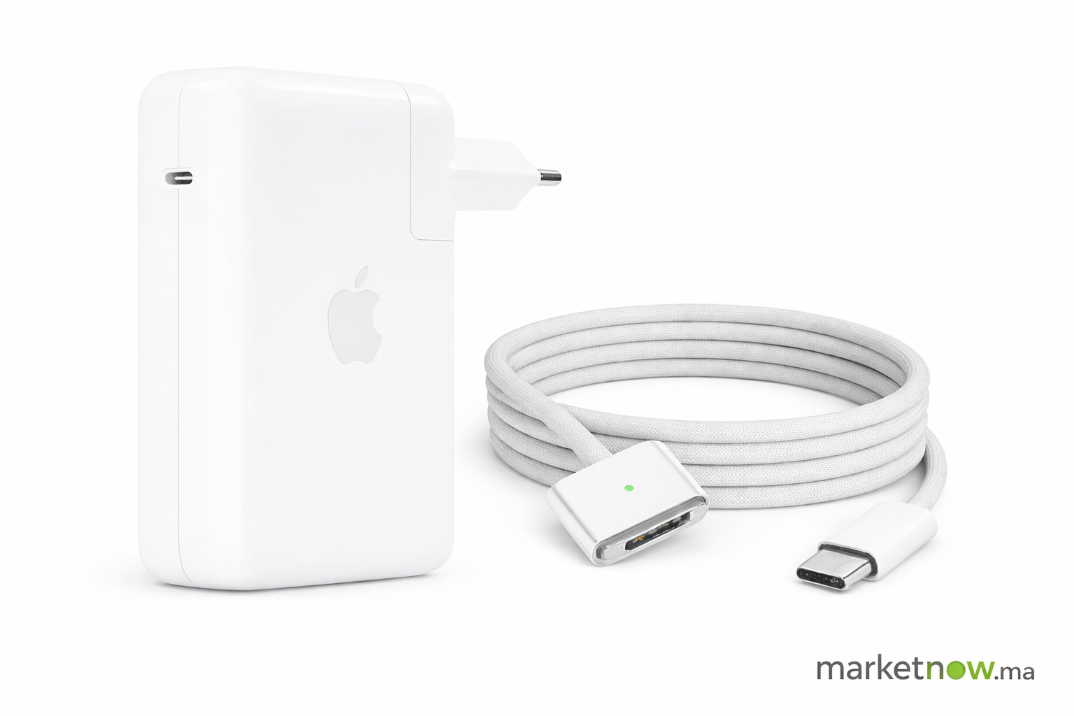 Chargeur Apple 140W USB-C + Câble MagSafe 3 | Recharge Ultra Rapide MacBook Pro M1 M2 M3 M4