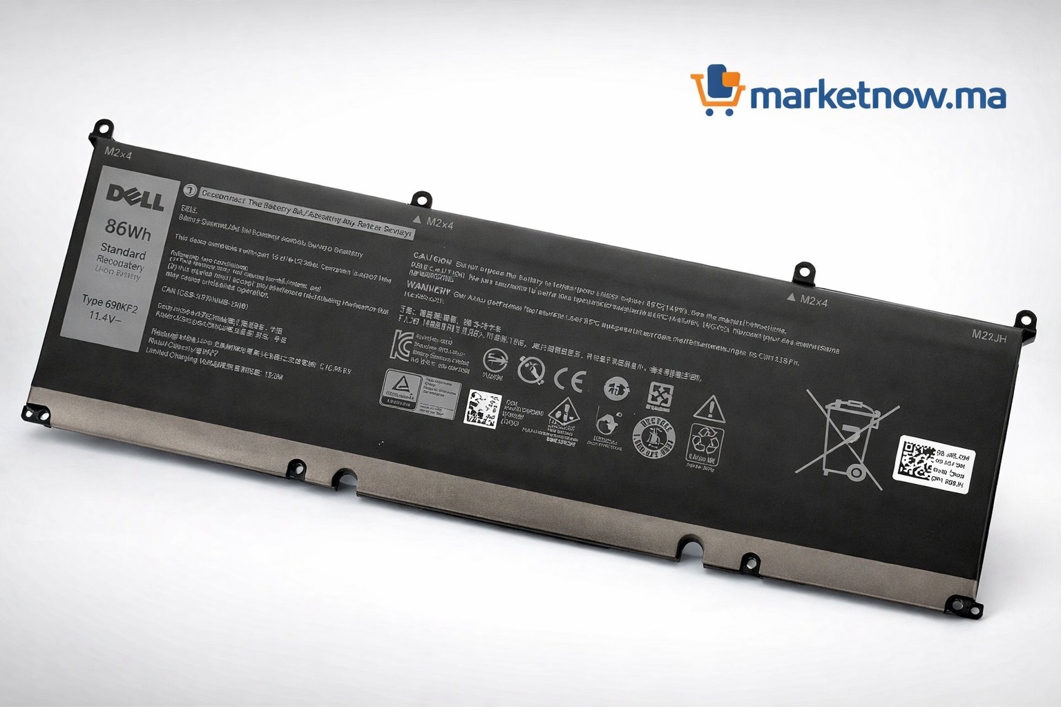 Batterie Dell 69KF2 86Wh – Haute Performance pour XPS / Alienware / G15