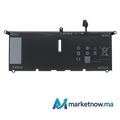 Batterie Dell XPS 13 9370 / 9380 DXGH8 H754V Originale 52Wh – Haute Performance | Livraison Maroc