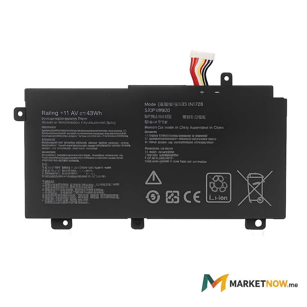 Batterie ASUS TUF Gaming B31N1726 11.4V 48Wh | Compatible FX504 / FX505 / FX506 / FA506 – Haute Performance