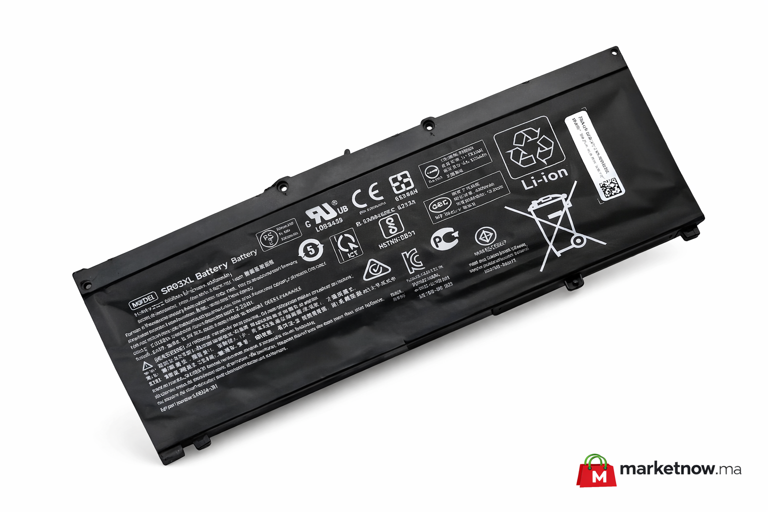 Batterie Originale HP SR03XL – Performance Gaming & Autonomie Longue Durée
