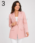 Veste Blazer Femme Élégante – Style Classe & Moderne | Tailles M à XXL