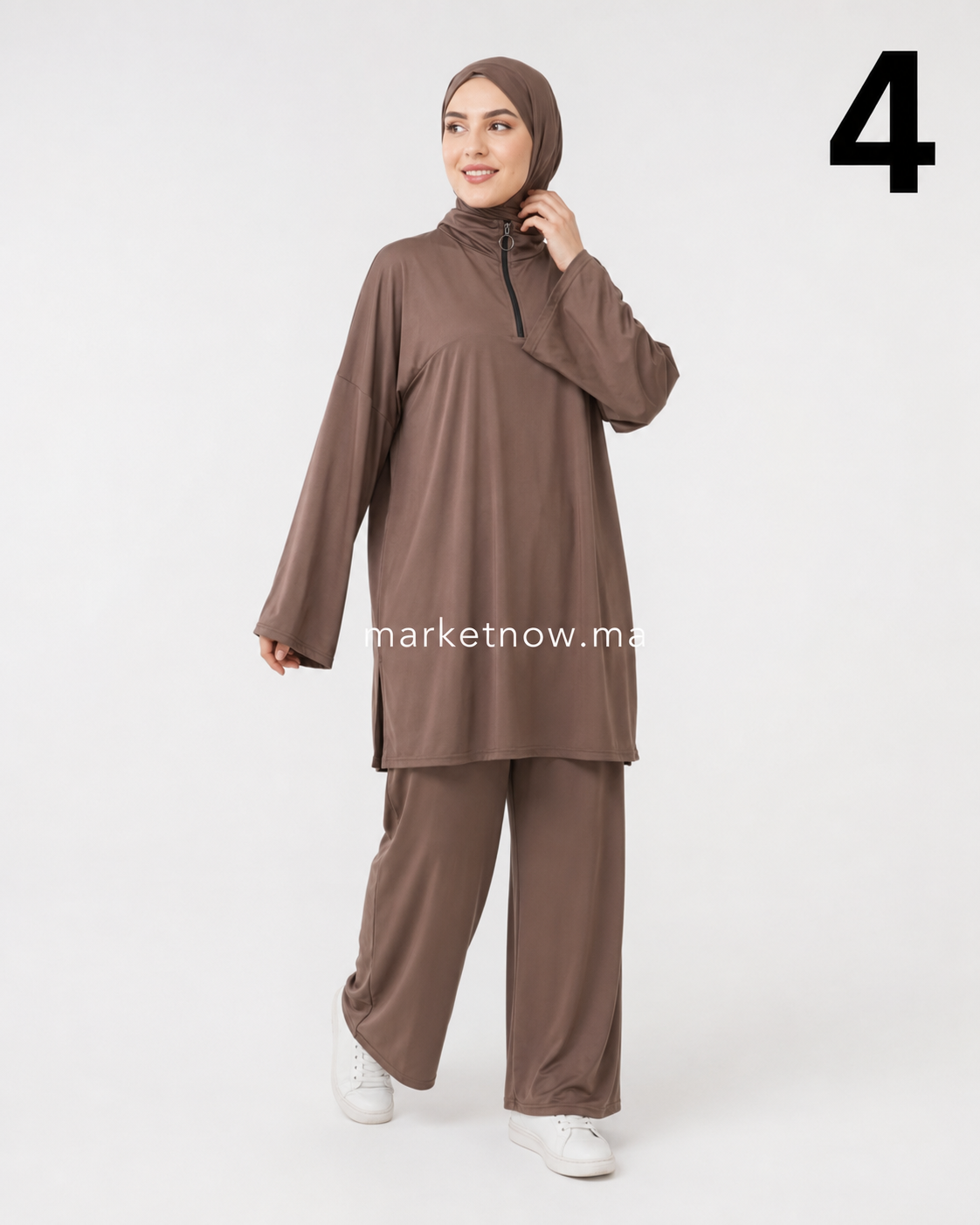 Burkini Palmier 3 pièces – Tailles L à 3XL
