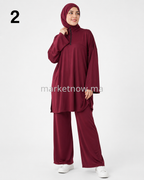 Burkini Palmier 3 pièces – Tailles L à 3XL