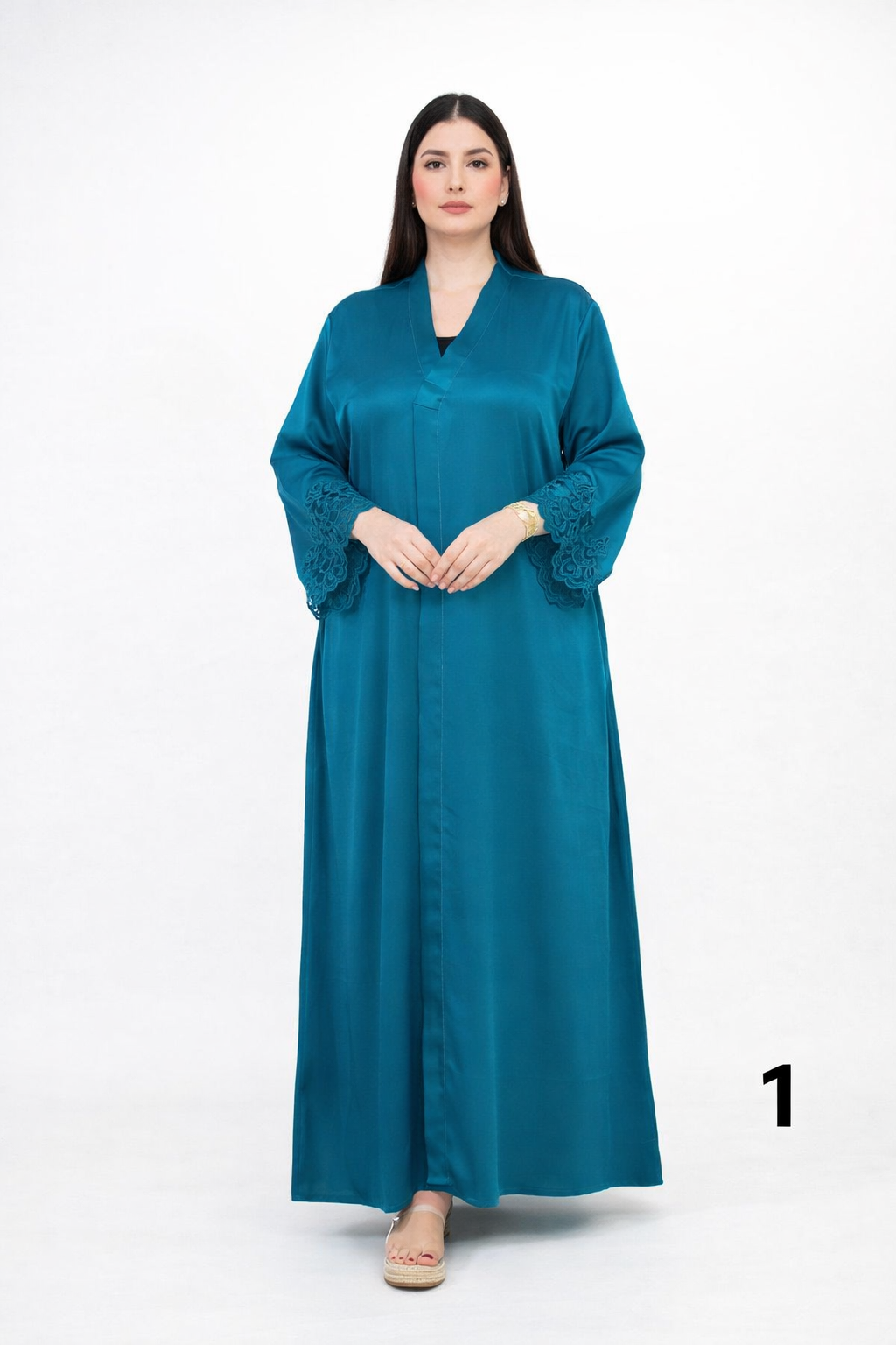 Abaya Moderne Femme 2026 – Robe Longue Élégante Zoom Premium | Grande Taille L à 3XL | Qualité Supérieure