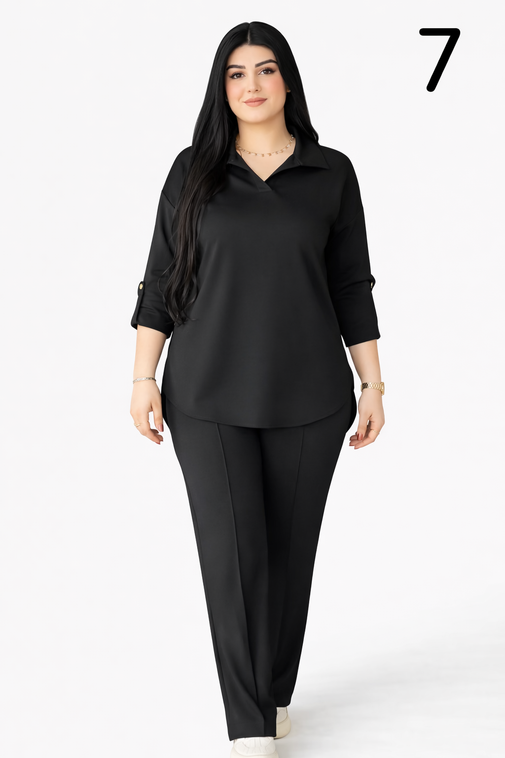 Ensemble Femme 2 Pièces Tissu Scuba Premium – Tenue Élégante et Confortable (S à XXL)