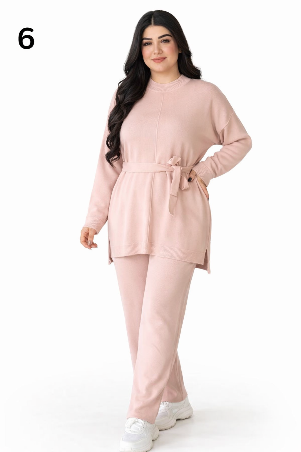 Ensemble Femme 2 Pièces Élégant – Tissu Scuba Premium | Tenue Moderne Confortable – Livraison Rapide Maroc