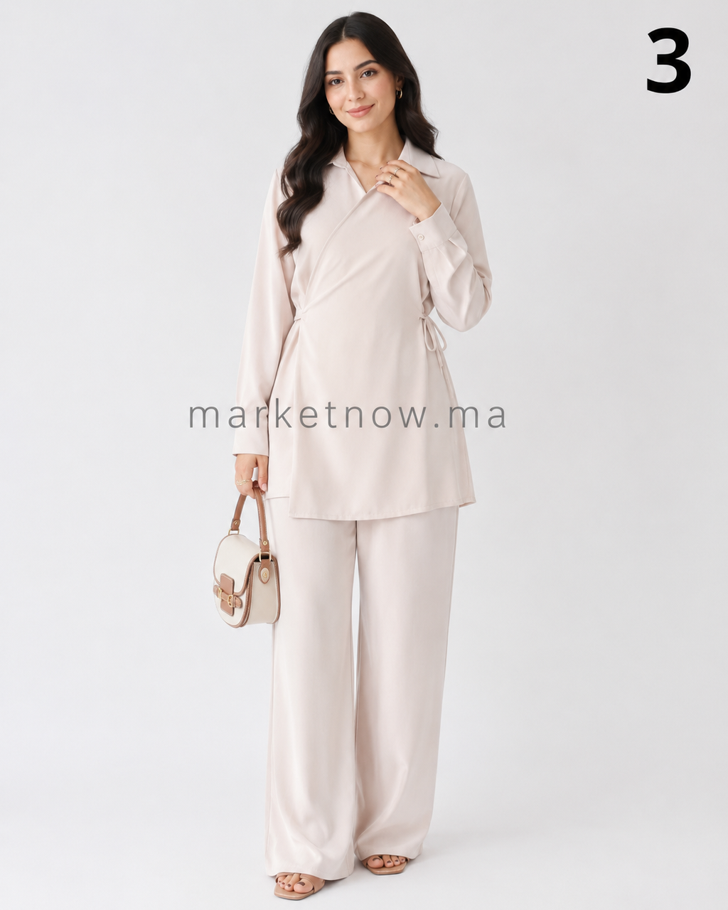 Ensemble Semta 2 Pièces en Tissu Tensil – Élégance & Confort