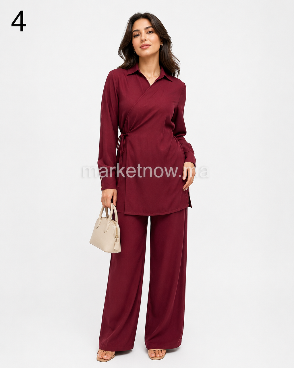 Ensemble Semta 2 Pièces en Tissu Tensil – Élégance & Confort
