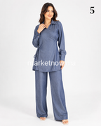 Ensemble Semta 2 Pièces en Tissu Tensil – Élégance & Confort