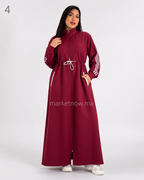 Djellaba Sport Longue en Tissu Montoni – Coupe Ample