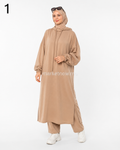 Ensemble Montoni Élégant – Robe Longue avec Pantalon