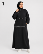 Robe longue sport chic et modeste – Tailles M à XXL
