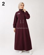 Robe longue sport chic et modeste – Tailles M à XXL