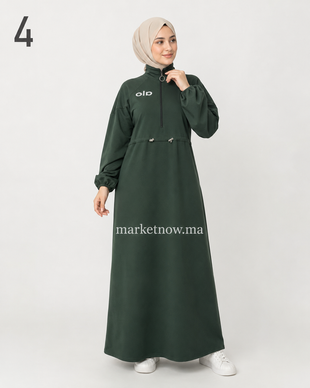 Robe longue sport chic et modeste – Tailles M à XXL