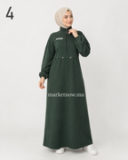 Robe longue sport chic et modeste – Tailles M à XXL