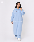 Ensemble femme long à capuche – Modèle 0003