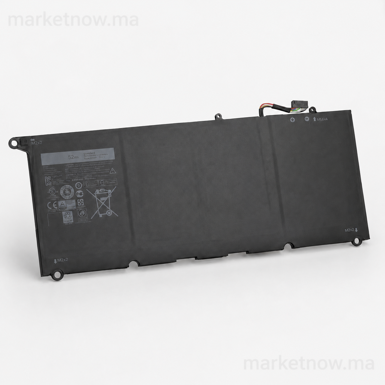 Batterie JD25G 7,4V 52Wh Compatible Dell XPS 13 9343 9350 – Références JHXPY 5K9CP 90V7W P54G