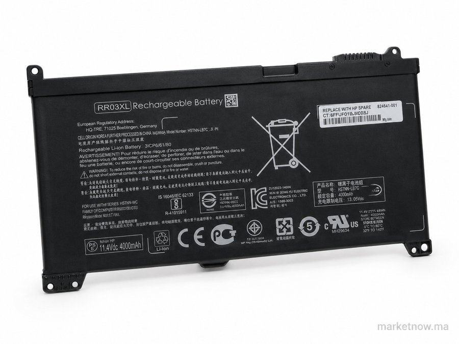 Batterie Compatible HP RR03XL pour ProBook 430 440 450 455 470 G4 G5 – Batterie PC Portable