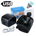 Tensiomètre de Poignet Rechargeable USB – Mesure Rapide & Écran Clair