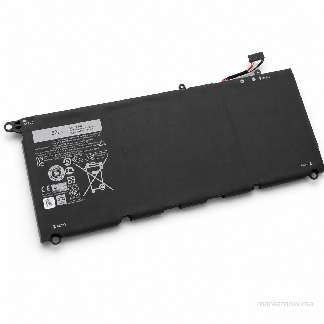 Batterie Dell XPS 13 JD25G 52Wh 6930mAh – Compatible XPS 13 9350, 9343, P54G, 1808T