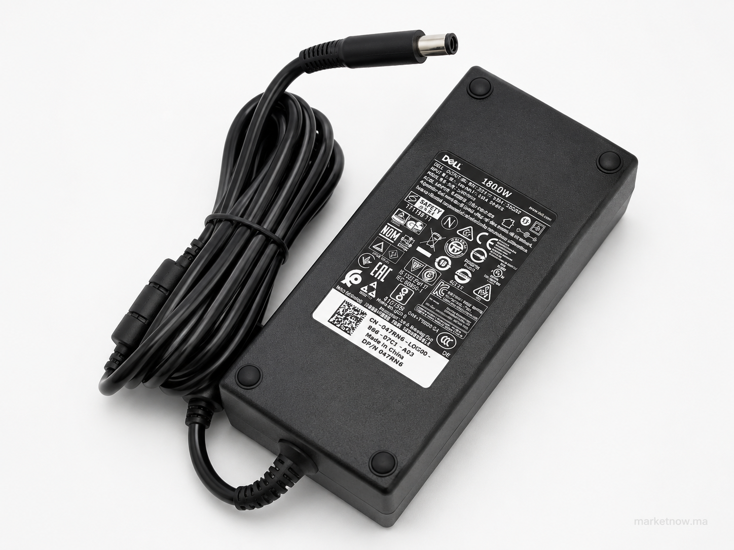 Chargeur Dell 180W 19.5V 9.23A 7.4mm pour Alienware, Dell G15 et Precision
