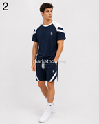 Ensemble Homme T-shirt & Short Sport Chic – Confort Premium