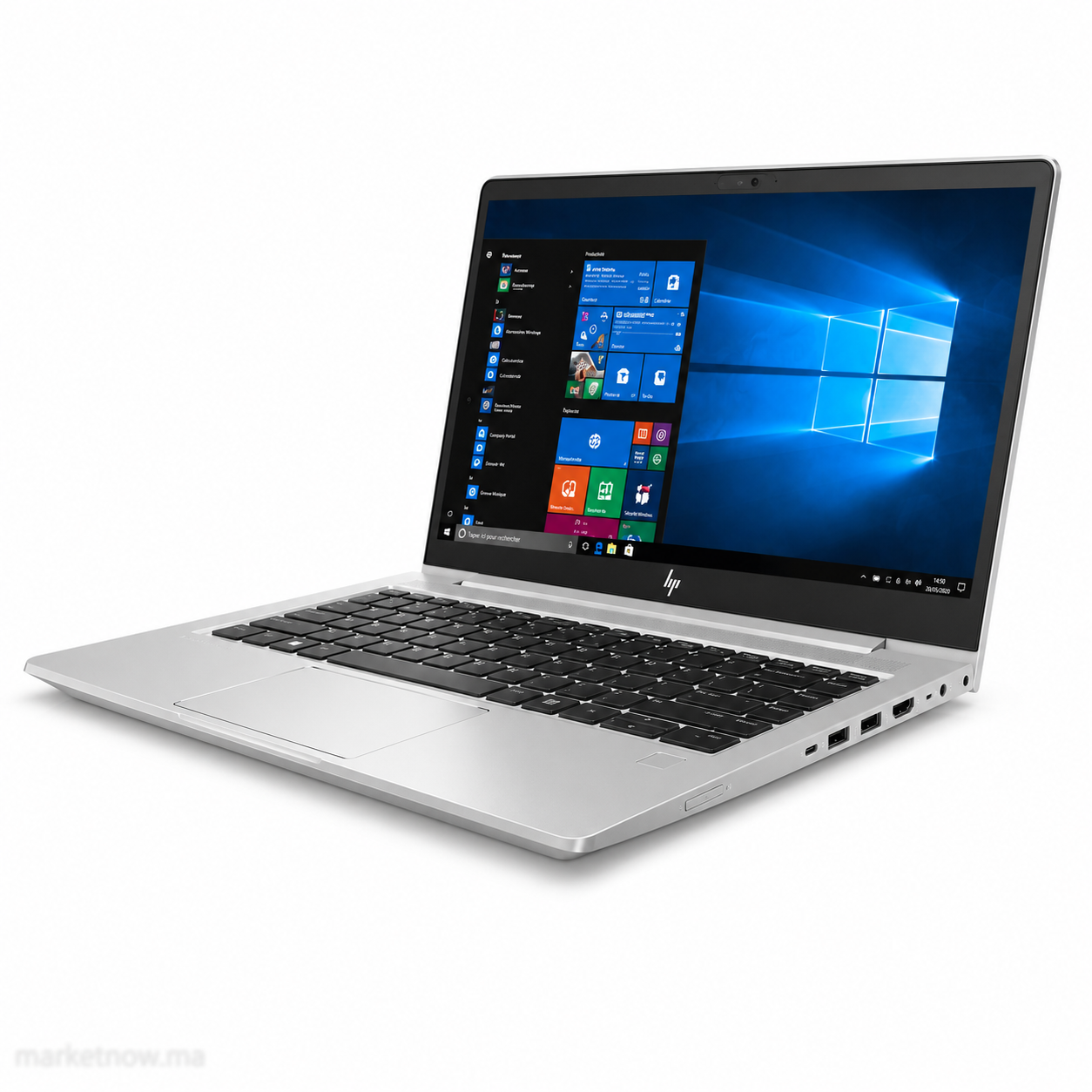 HP EliteBook 840 G7 14” Full HD – Intel Core i5 10ème Génération – 16 Go RAM – SSD 256 Go – Occasion Bon État