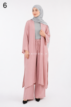 Ensemble Cape Femme en Tissu Lin – Élégant et Confortable