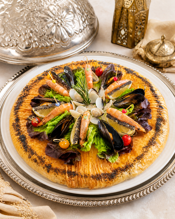 Pastilla au poisson pour 12 personnes