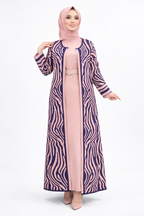 Ensemble Femme Élégant 2 Pièces – Cardigan Long + Robe | Qualité Turque Premium 🇹🇷 | Mode Modeste Chic Maroc