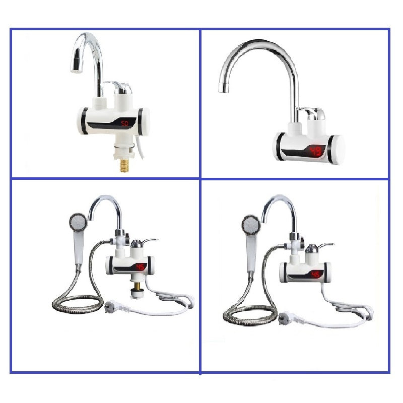 Robinet Chauffant Électrique Instantané 220V – Eau Chaude en 5 Secondes