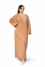 توب رووزا للنساء – قماش خفيف 150 غرام | لباس أنيق يومي مريح | Robe Caftan Femme Élégante Maroc Style Moderne Confort Premium