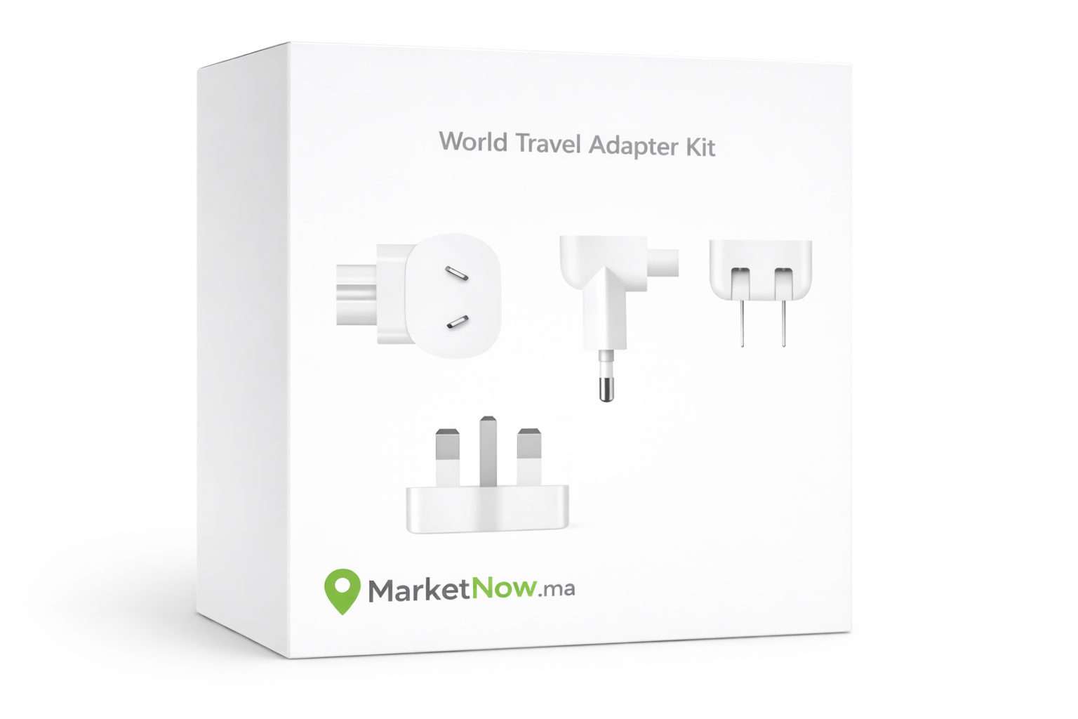 Kit Adaptateur International Apple – Chargez vos appareils partout dans le monde 🌍 | iPhone, MacBook, iPad