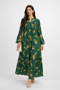 Robe Longue Femme Élégante Lolan – Abaya Moderne Chic, Coupe Ample Confort – Nouvelle Collection 2026