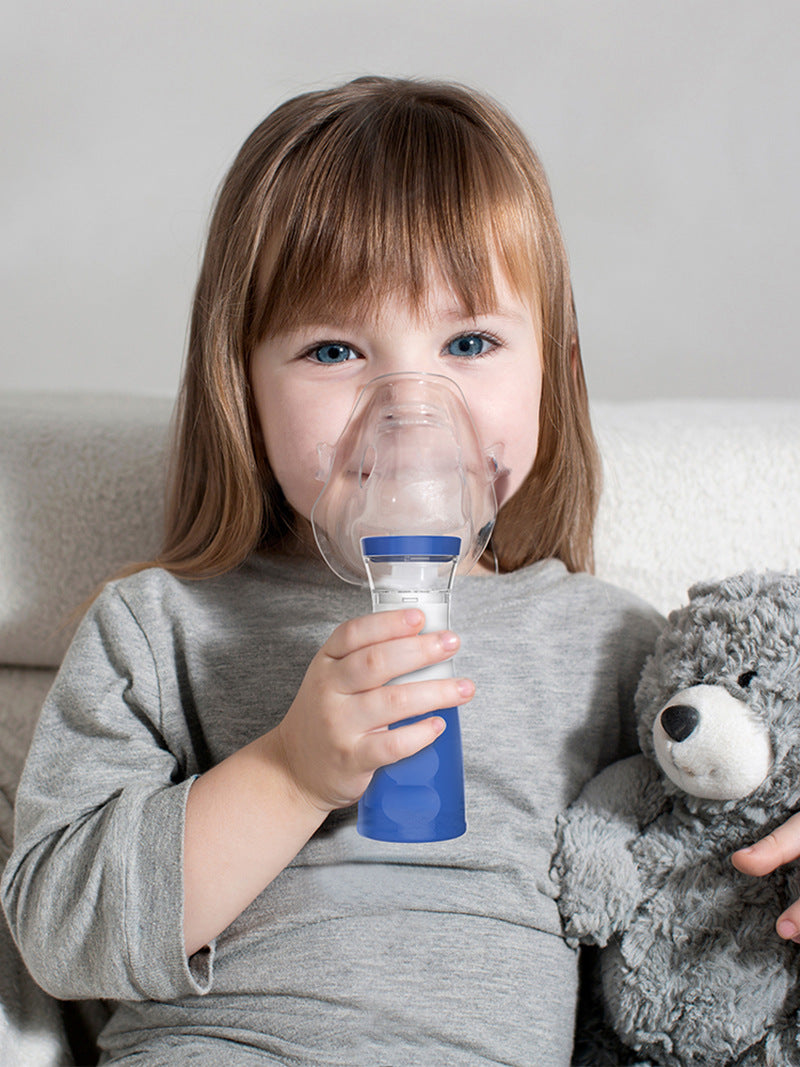 Nébuliseur Portable Silencieux AutoClean – Inhalateur Médical Ultrasonique Mesh Rechargeable pour Adultes & Enfants | Traitement Asthme & Respiration