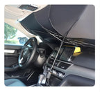 Pare-Soleil Voiture Pliable Anti-UV UPF50+ – Protection Chaleur Extrême & UV | Accessoire Auto Indispensable Maroc