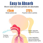 Nébuliseur Portable Silencieux AutoClean – Inhalateur Médical Ultrasonique Mesh Rechargeable pour Adultes & Enfants | Traitement Asthme & Respiration