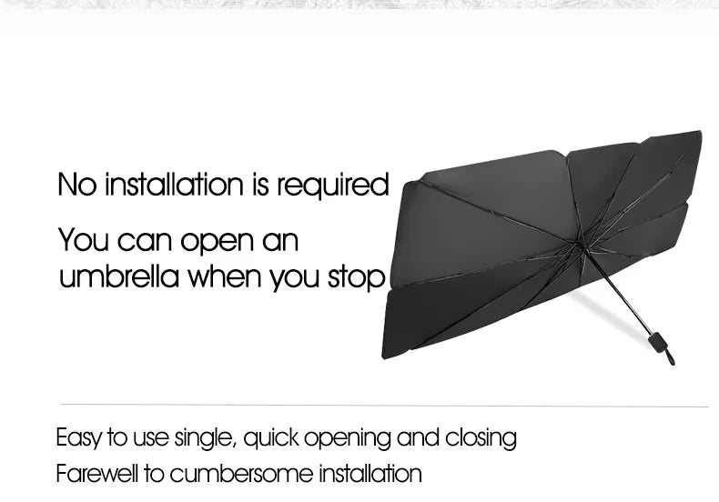 Pare-Soleil Voiture Pliable Anti-UV UPF50+ – Protection Chaleur Extrême & UV | Accessoire Auto Indispensable Maroc