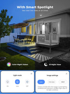Caméra de Surveillance Extérieure 4G Triple Objectif PTZ | Vision Nocturne Couleur, Détection PIR, Audio Bidirectionnel, Rotation 360° | Sécurité Maison Intelligente Sans Fil