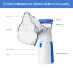 Nébuliseur Portable Silencieux AutoClean – Inhalateur Médical Ultrasonique Mesh Rechargeable pour Adultes & Enfants | Traitement Asthme & Respiration