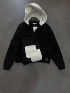 Ensemble zippé à capuche — Noir