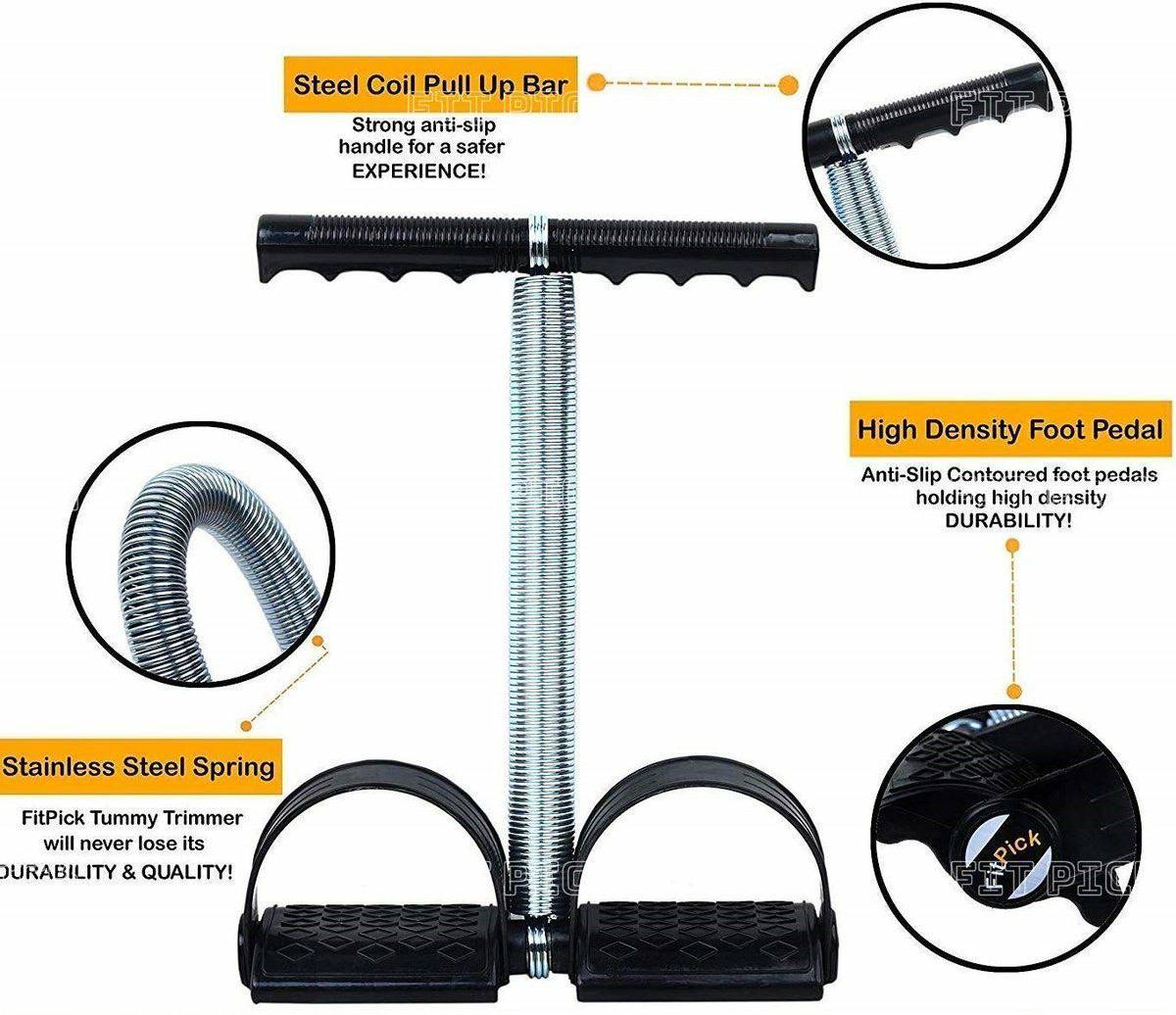 Pédale Élastique Fitness Multifonction – Appareil Musculation Maison Portable | Yoga, Abdos, Jambes & Full Body Workout