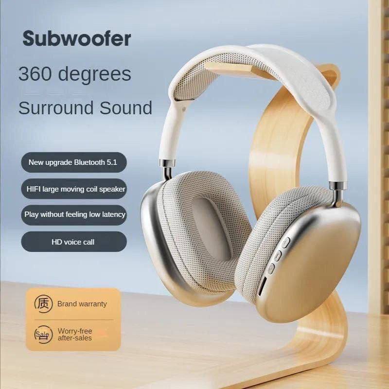 Casque Bluetooth P9 Sans Fil – Son HD, Basse Puissante, Autonomie Longue Durée | Écouteurs Over-Ear Premium Maroc