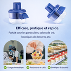 Éplucheur Électrique à Raisins & Tomates Cerises – Acier Inox 304 – Rechargeable 1300 mAh – 50W – 1-touche