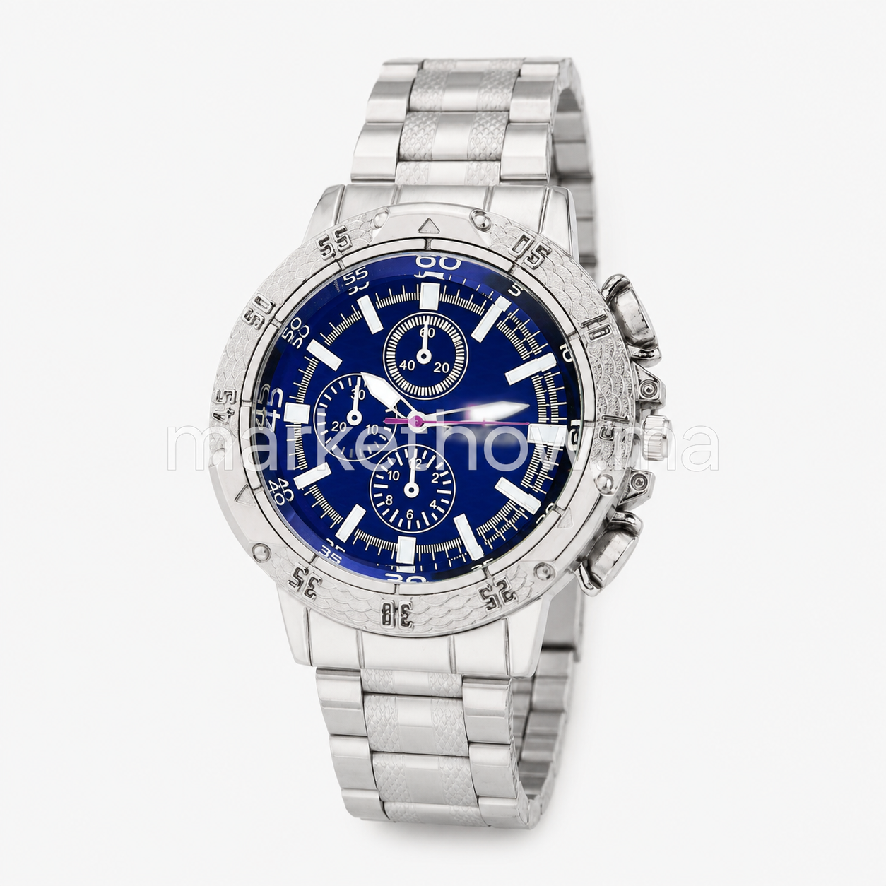 Montre Homme Élégante à Quartz avec Bracelet Métallique – Style Chic et Sportif