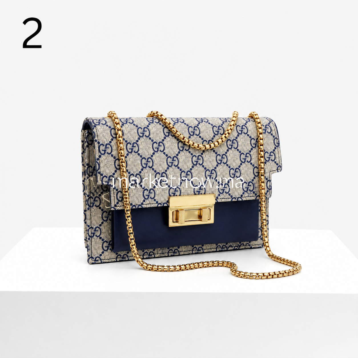 Sac à main élégant à chaîne dorée – Design moderne et polyvalent