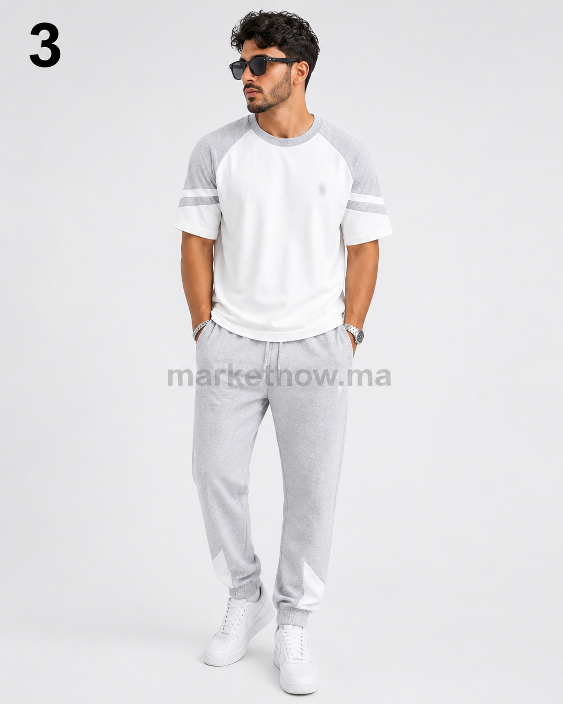 Ensemble Homme Sport Chic 2 Pièces – T-shirt & Jogger