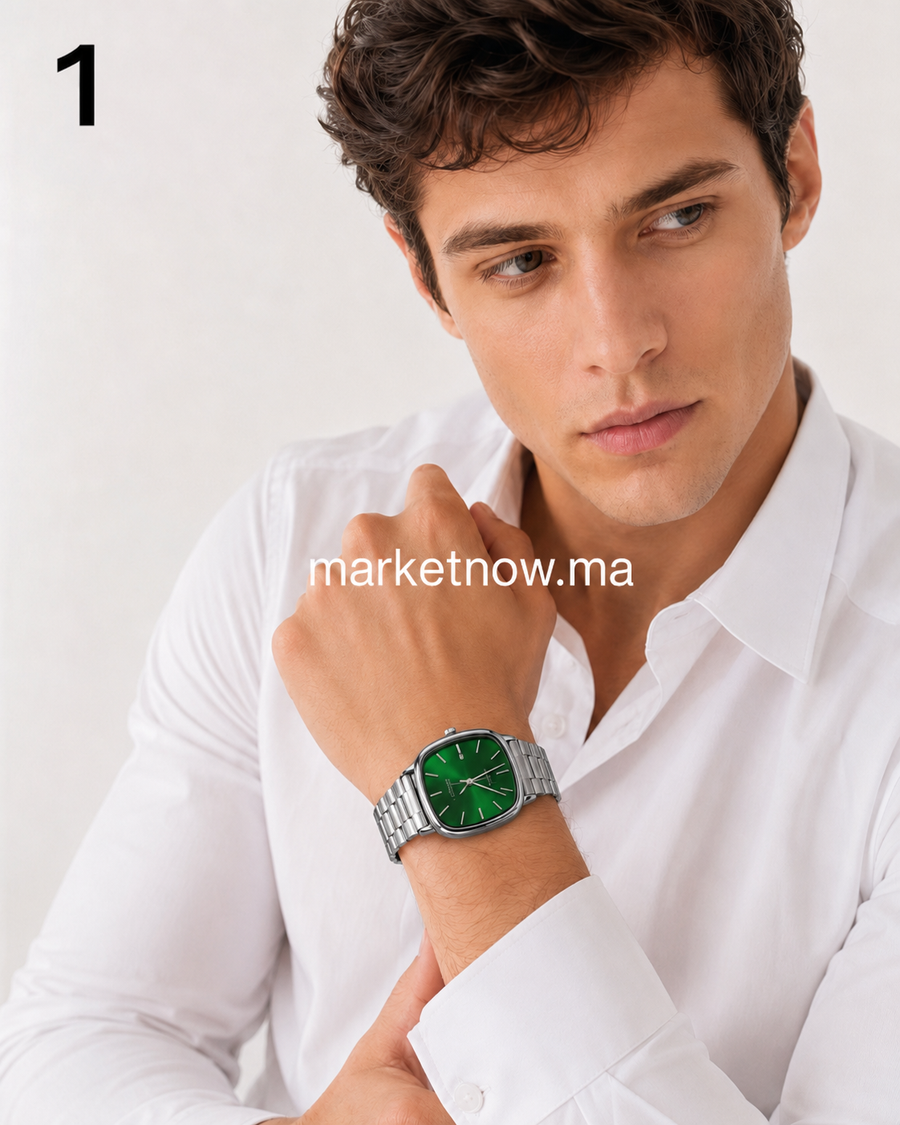 Montre Homme Casio Élégante et Résistante à l’Eau – Style Moderne au Quotidien